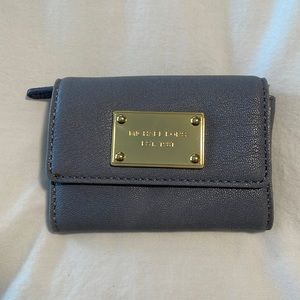 Blue Michael Kors Wallet with Key Ring